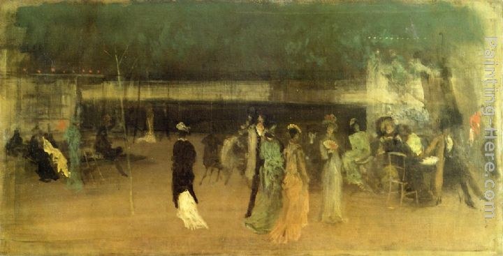 James Abbott McNeill Whistler Cremorne Gardens, No. 2